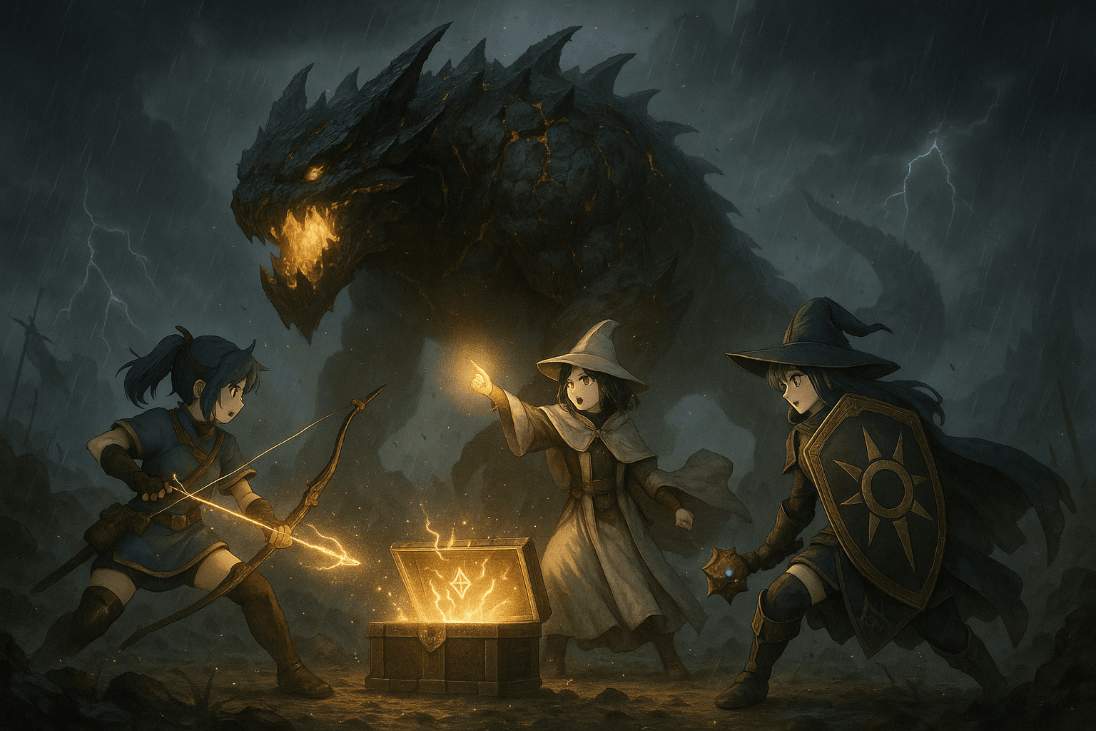 Epic boss battle